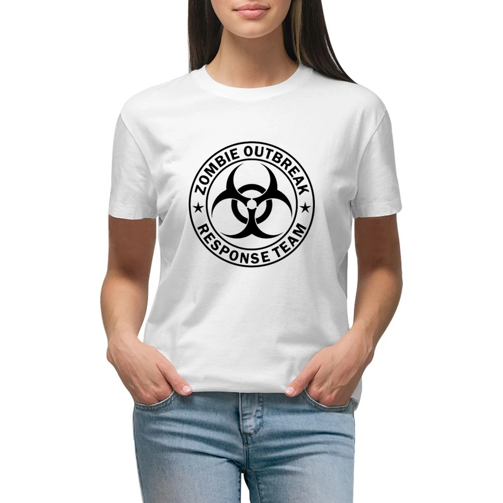 Zombie Outbreak Response Team Im02 Premium Women Ladies T-shirt