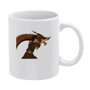 Zuko The dancing dragon Fire nation Banished prince avatar legend of A White Mug