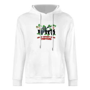adult mutant ninja turtles TMNT funny parody European Size Men Hoodie
