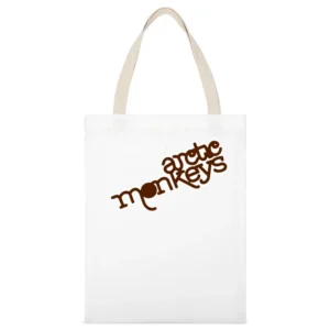 arctic monkeys british indie rock band White Canvas Tote Shopping Bag