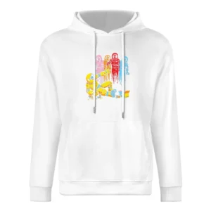 astronout ghost European Size Men Hoodie