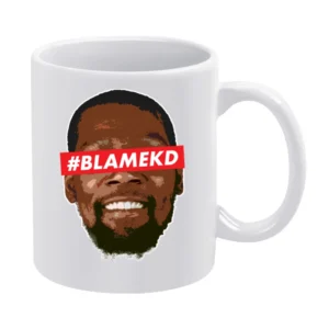 #blamekd Kevin Durant White Mug