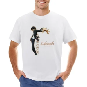 code geass lelouch of the rebelion Lamperouge Asian Size Men T-Shirt