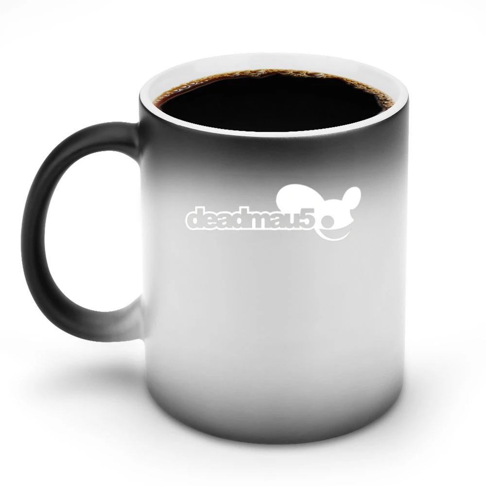 deadmau5 dead mouse electro-house music Disc jockey DJ Discoloration Mug