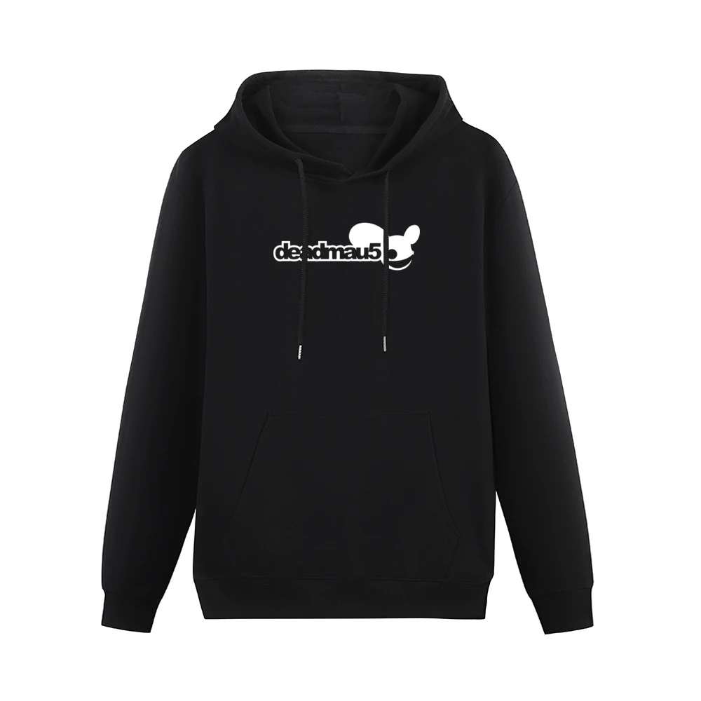 deadmau5 dead mouse electro-house music Disc jockey DJ Men Hoodie With Pocket
