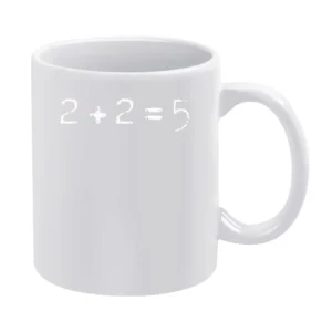 funny mathematic logic error nerd White Mug