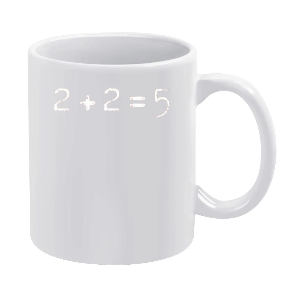 funny mathematic logic error nerd White Mug