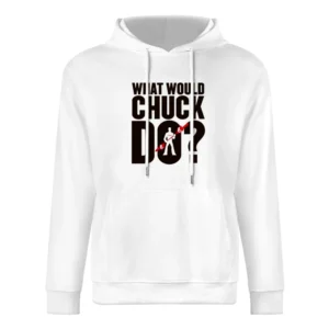 funny typography chuck norris saying dead rising European Size Men Hoodie