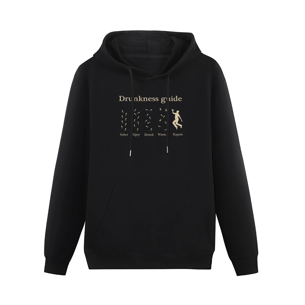 guides alcohol funny drunkness drunk drinking guide Men Hoodie With Pocket