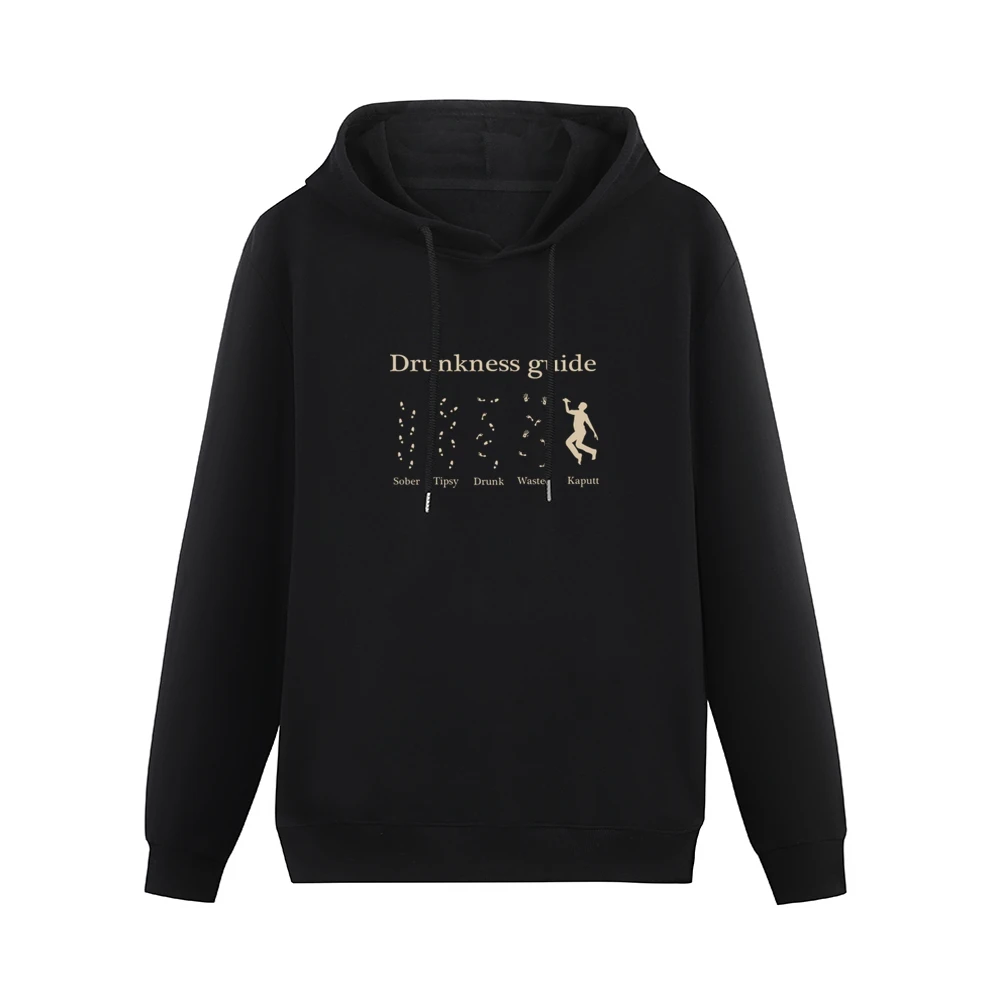 guides alcohol funny drunkness drunk drinking guide Men Hoodie Without Pocket