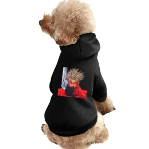 im02 trigun vash the stampede with revolver Pet Apparel Clothes