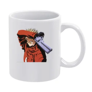im03 trigun vash the stampede with revolver White Mug