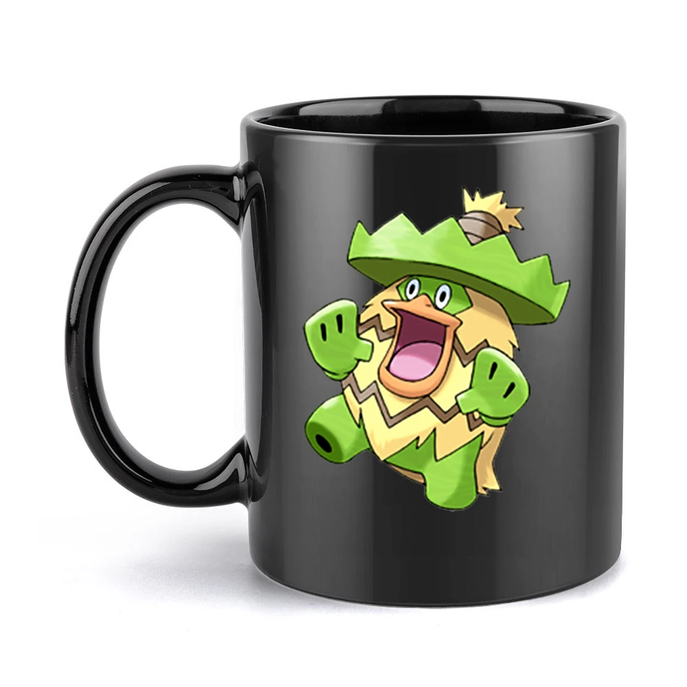 ludicolo Black Mug