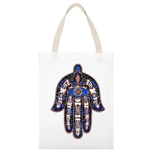 melvins hand gigposter american rock band White Canvas Tote Shopping Bag