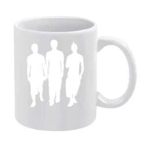 new-school punk trio blink 182 member rock band White Mug
