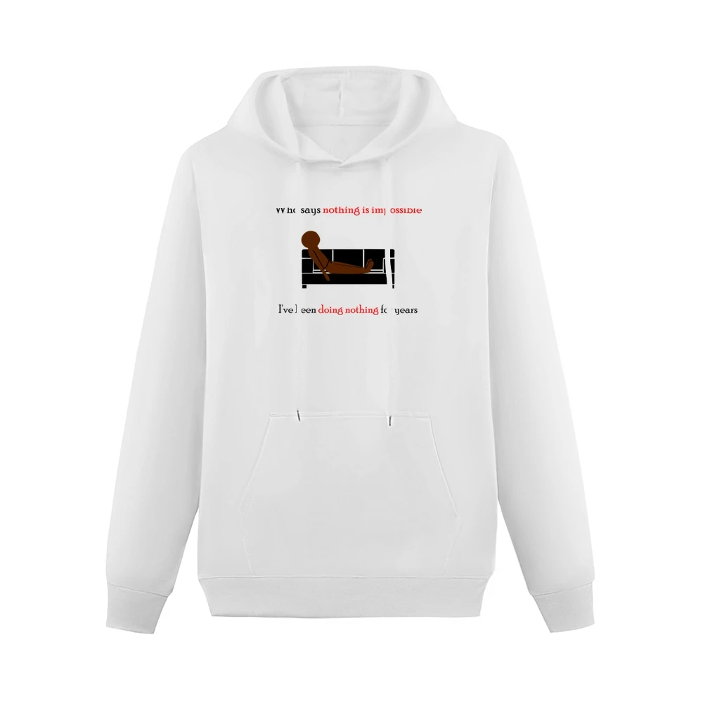 nothing is not imposible Men Hoodie With Pocket