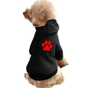 pet lover paw print animals heavy petting Pet Apparel Clothes