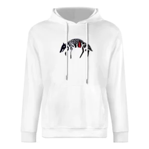 red riding hood the wolf European Size Men Hoodie
