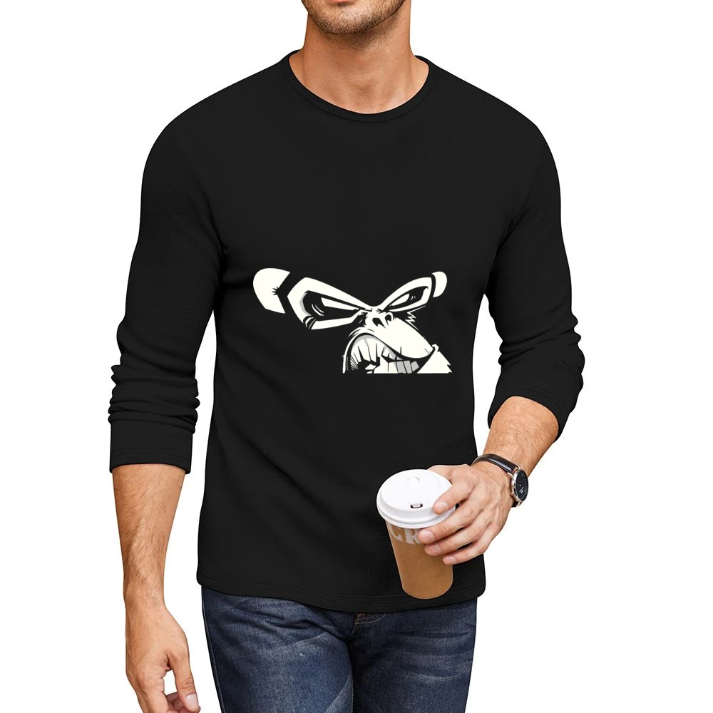 simpanse - smirk ape Men CrewNeck Long Sleeve T-Shirt