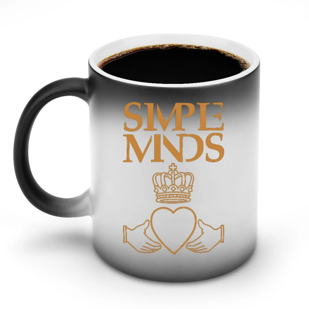 simple minds Scottish rock band Discoloration Mug