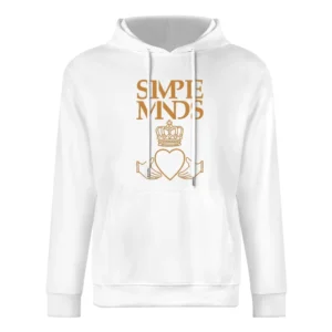 simple minds Scottish rock band European Size Men Hoodie