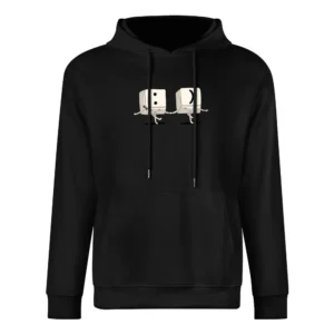 smile icon code button keyboard dance European Size Men Hoodie