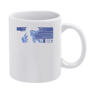 smoking spike cowboy Bebop space ship spiegel bounty hunter anime T Sh White Mug