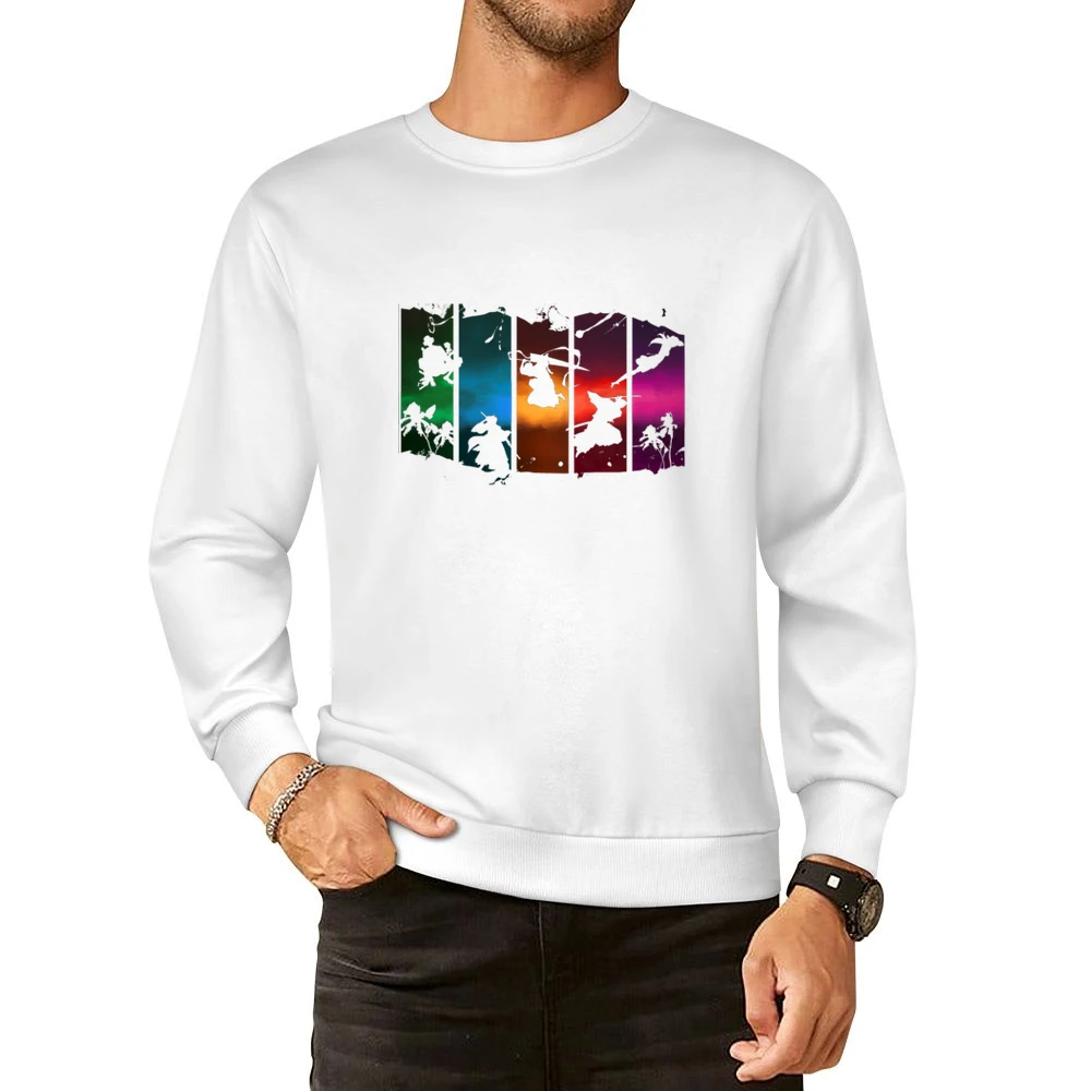 soul society shinigami Silhouette Bleach characters manga anime Tite K European Size Pullover Sweater