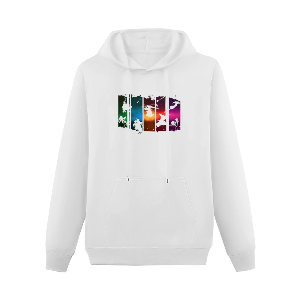 soul society shinigami Silhouette Bleach characters manga anime Tite K Men Hoodie With Pocket