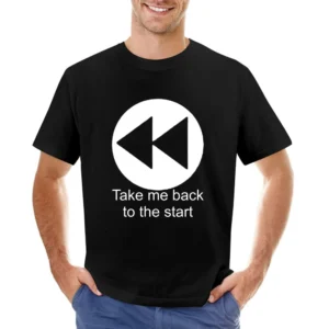 take me back to player music button Asian Size Men T-Shirt