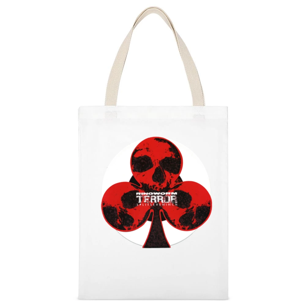 terror album covers ringworm hardcore music White Canvas Tote Shopping Bag