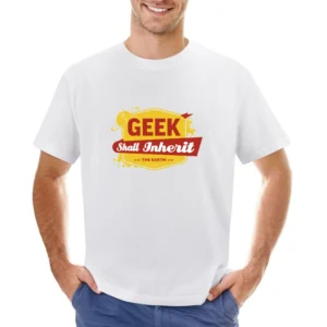 the geek shall inherit the earth Asian Size Men T-Shirt