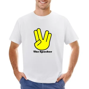 the spocker - spock vulcan hand sign star trek movies Asian Size Men T-Shirt