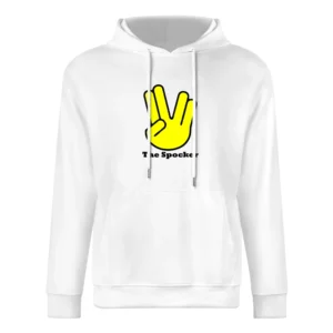 the spocker - spock vulcan hand sign star trek movies European Size Men Hoodie