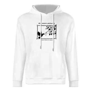 the wave pictures if you leave it alone European Size Men Hoodie