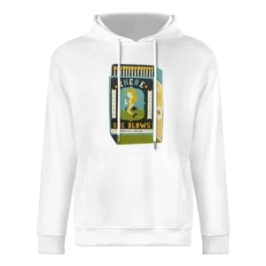 there she blows European Size Men Hoodie