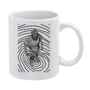 thye line White Mug