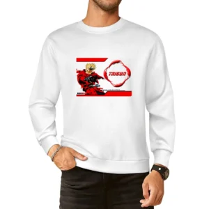 trigun vash the stampede revolver European Size Pullover Sweater