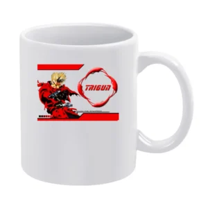 trigun vash the stampede revolver White Mug