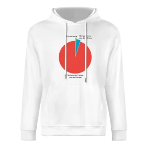 what you know ? European Size Men Hoodie