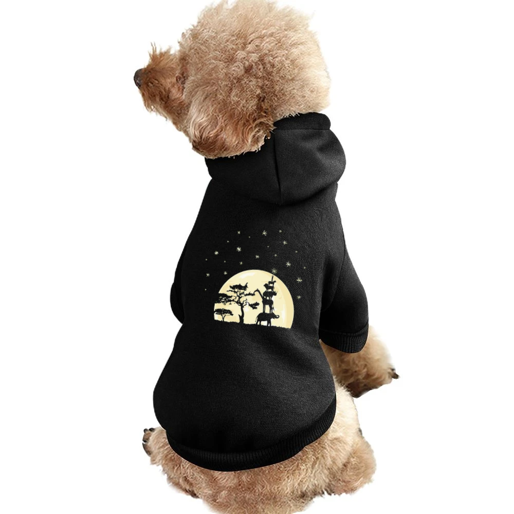wildlife animals touch the star Pet Apparel Clothes